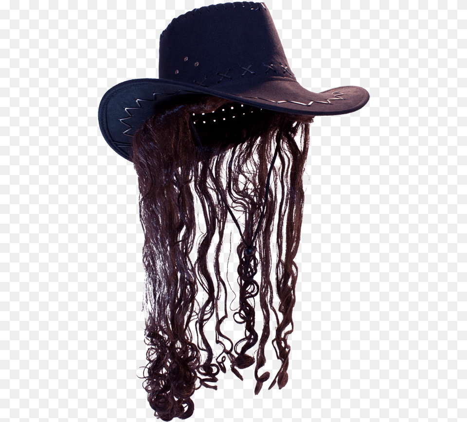 Cowboy Hat Wig, Clothing, Adult, Female, Person Free Transparent Png