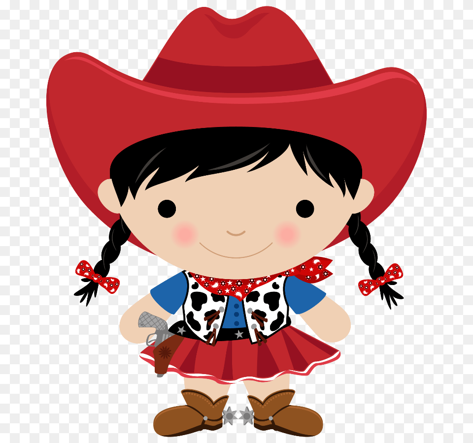 Cowboy Horse Clipart, Clothing, Hat, Baby, Person Free Png