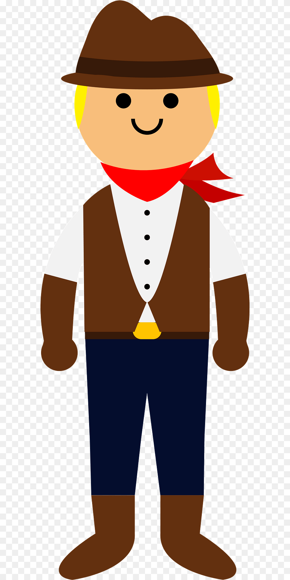 Cowboy Man Clipart, Person, Face, Head Png Image