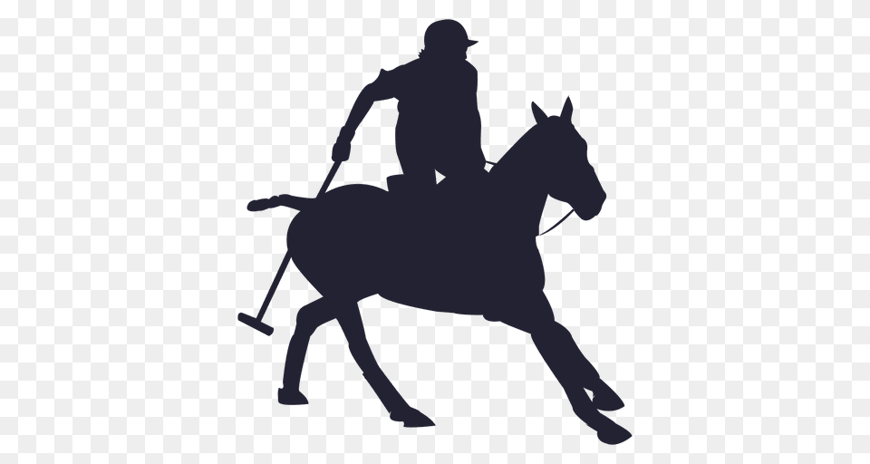 Cowboy Rodeo Silhouette, Animal, Team, Sport, Polo Free Transparent Png