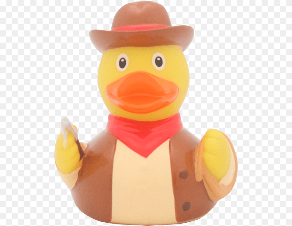 Cowboy Rubber Duck By Lilalu, Toy, Clothing, Hat Png