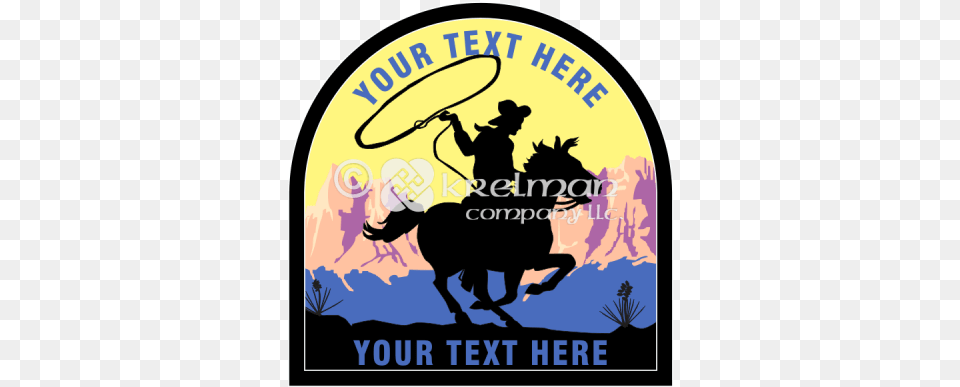 Cowboy Save A Horse Vintage Metal Art Western Cowboy Retro, Adult, Male, Man, Person Free Png