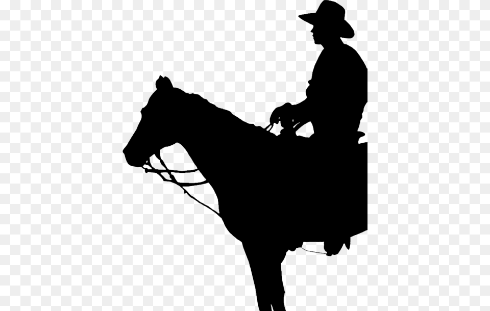 Cowboy Silhouette, Baby, Person, Animal, Horse Free Transparent Png