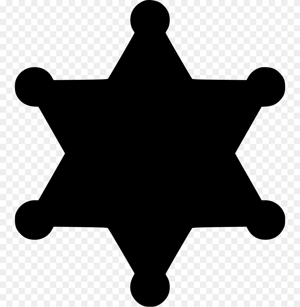 Cowboy Star Icon Badge, Logo, Symbol, Star Symbol Free Png Download
