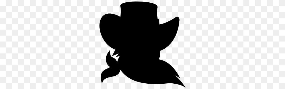 Cowboy Stickers Cowboy Decals, Clothing, Hat, Silhouette, Cowboy Hat Png Image