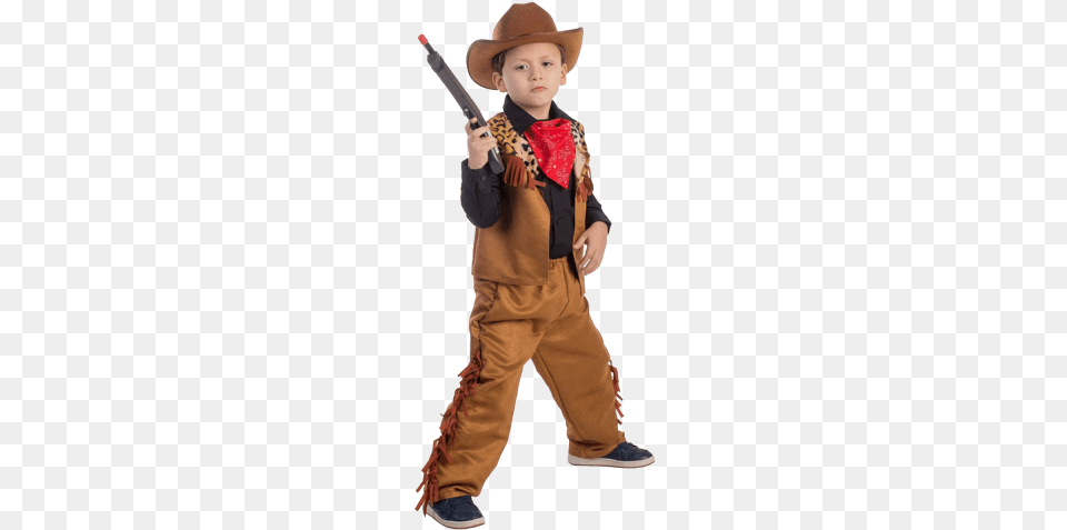 Cowboy Transparent Images Transparent Dress Up America Boys39 Wild Western Cowboy Costume, Hat, Person, Clothing, Male Png Image