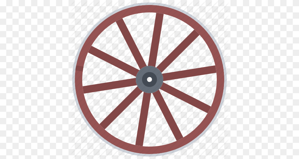 Cowboy Wagon West Wheel Wild Icon, Alloy Wheel, Car, Car Wheel, Machine Free Transparent Png