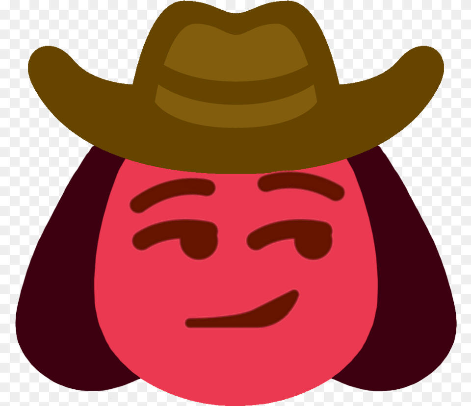 Cowboyruby Discord Emoji Steven Universe Emoji, Clothing, Cowboy Hat, Hat Png