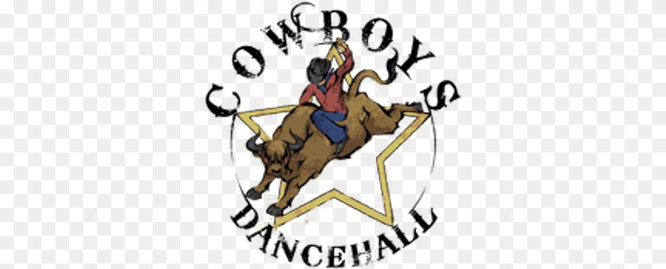 Cowboys Dancehall Bull Riding, Person, Animal, Mammal Free Png