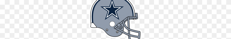 Cowboys Football Helmet Clipart, American Football, Person, Playing American Football, Sport Png Image