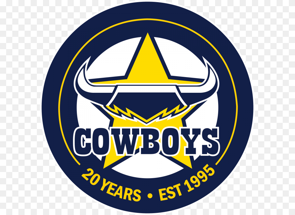Cowboys Late To The P Y With Last Gasp Win Over Warriors North Queensland Cowboys, Logo, Emblem, Symbol Free Transparent Png