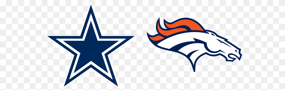 Cowboys Vs Broncos Line Odds Best Point Spreads Sunday Denver Broncos Logo, Star Symbol, Symbol Png Image