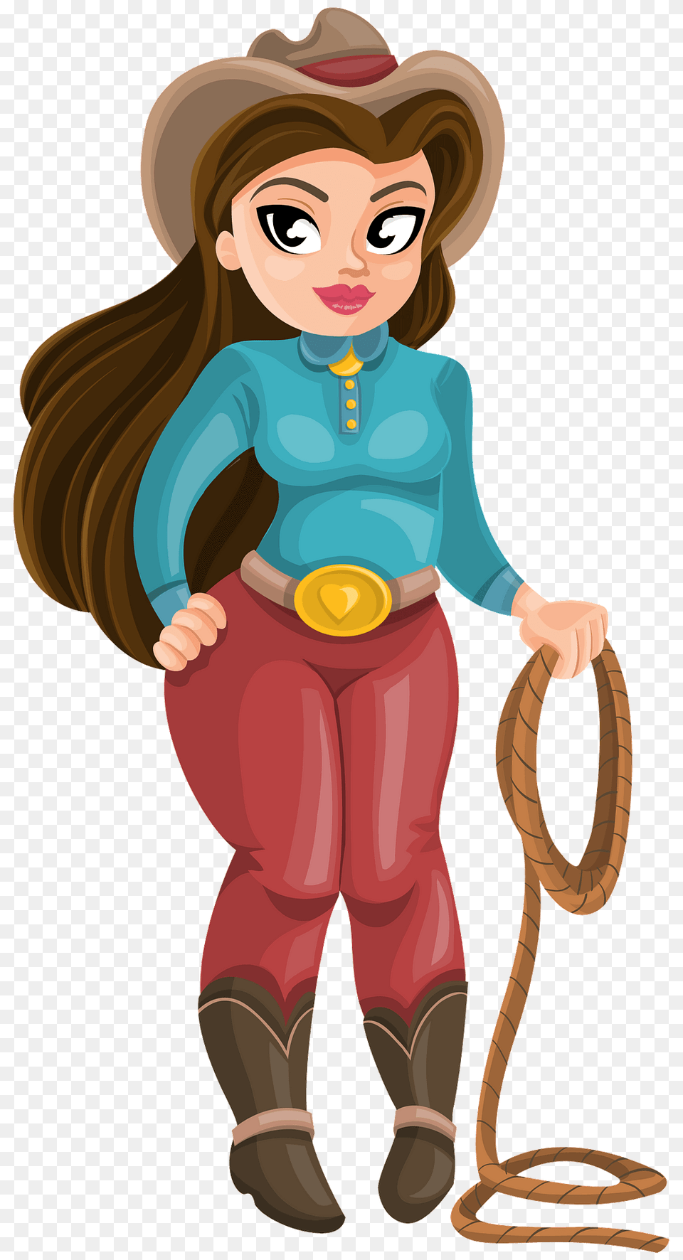 Cowgirl Clipart, Baby, Person, Clothing, Long Sleeve Free Transparent Png