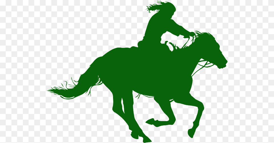 Cowgirl Riding Horse Silhouette, Person, Animal, Mammal Free Transparent Png