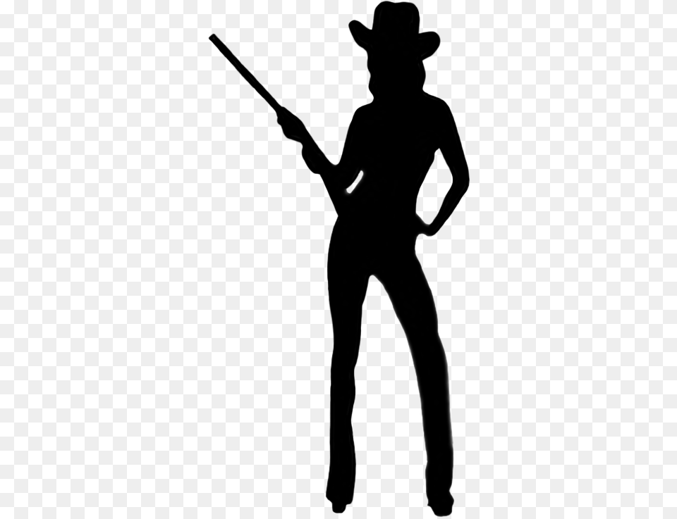 Cowgirl Silhouette Cowgirl Silhouette, Adult, Male, Man, Person Png Image