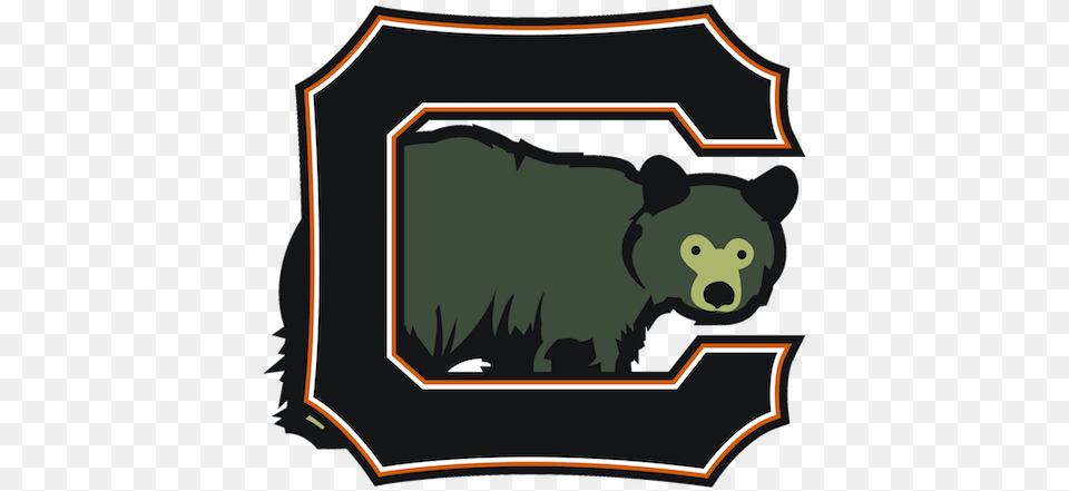 Cowlitz Black Bears Logo, Animal, Mammal, Wildlife, Bear Free Transparent Png