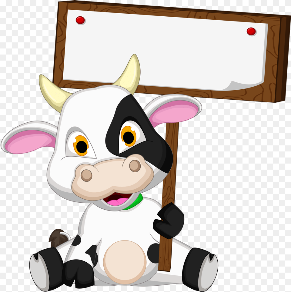 Cows Clipart Space Transparent For Download Name Tags Templates Animal, Livestock, Cattle, Cow, Mammal Free Png