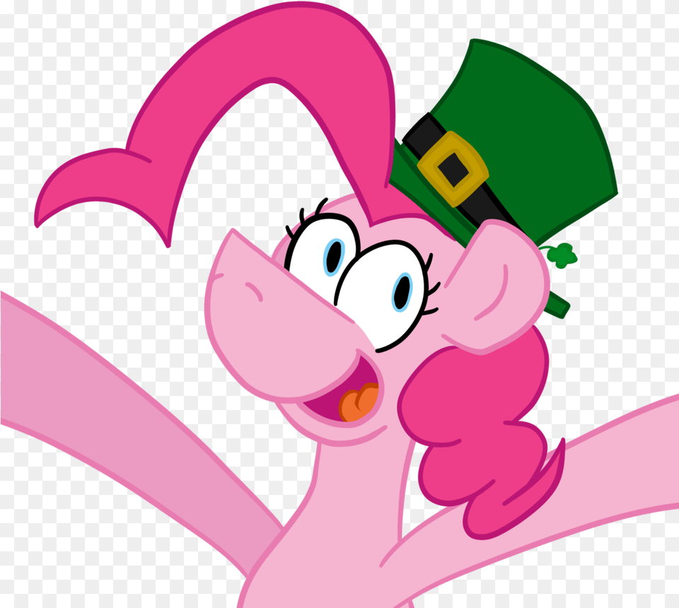 Cowsrtasty Hat Pinkie Pie Safe Saint Patrick S Cartoon Png Image