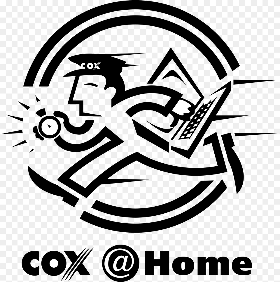 Cox Home Logo Custom White Litter Bag, Lighting Free Png Download