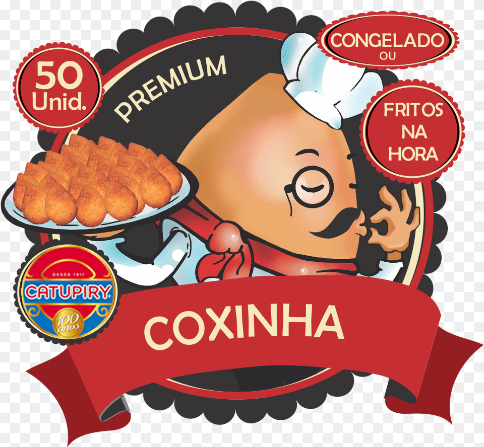 Coxinha Catupiry Original Catupiry, Advertisement, Poster, Food, Meal Free Png Download