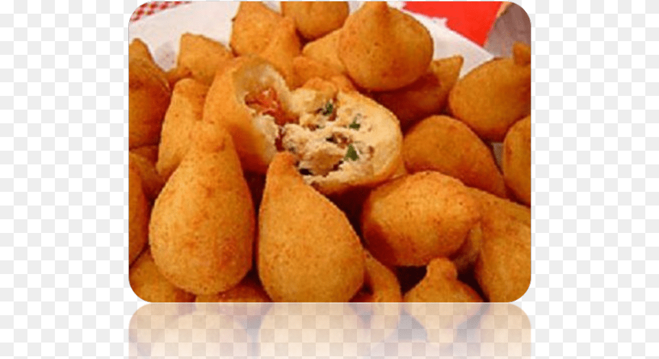 Coxinhas De Frango Para Festas Ja Fritas Coxinhas Recipe, Food, Fried Chicken, Nuggets, Meal Png Image