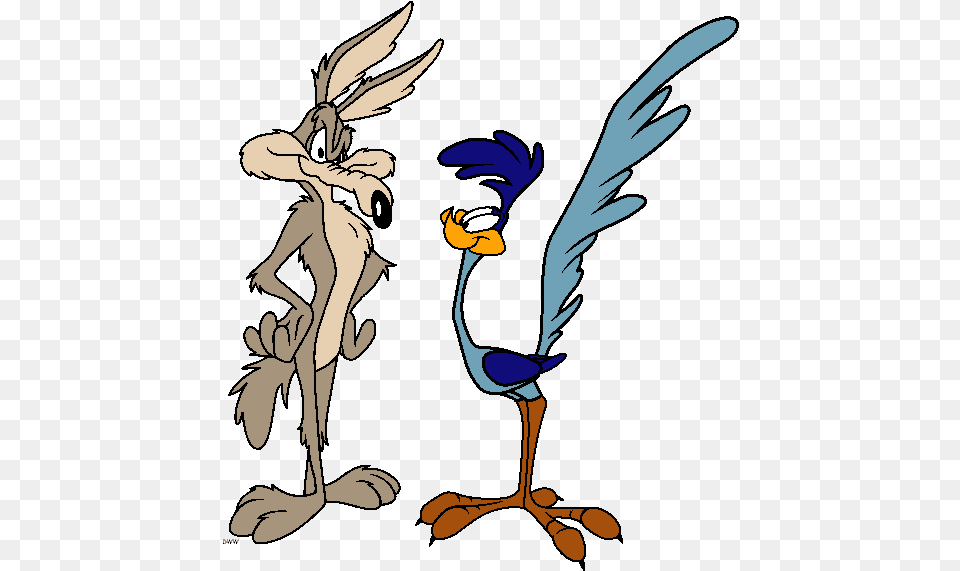 Coyote And The Road Runner Looney Tunes Marvin The Looney Tunes Road Runner Cartoon, Baby, Person, Animal, Bee Png Image