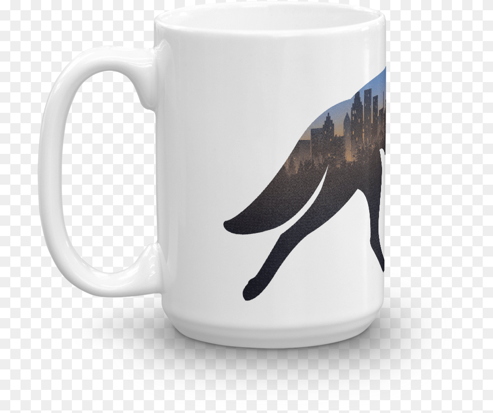 Coyote Mug Mug, Cup, Beverage, Coffee, Coffee Cup Png Image