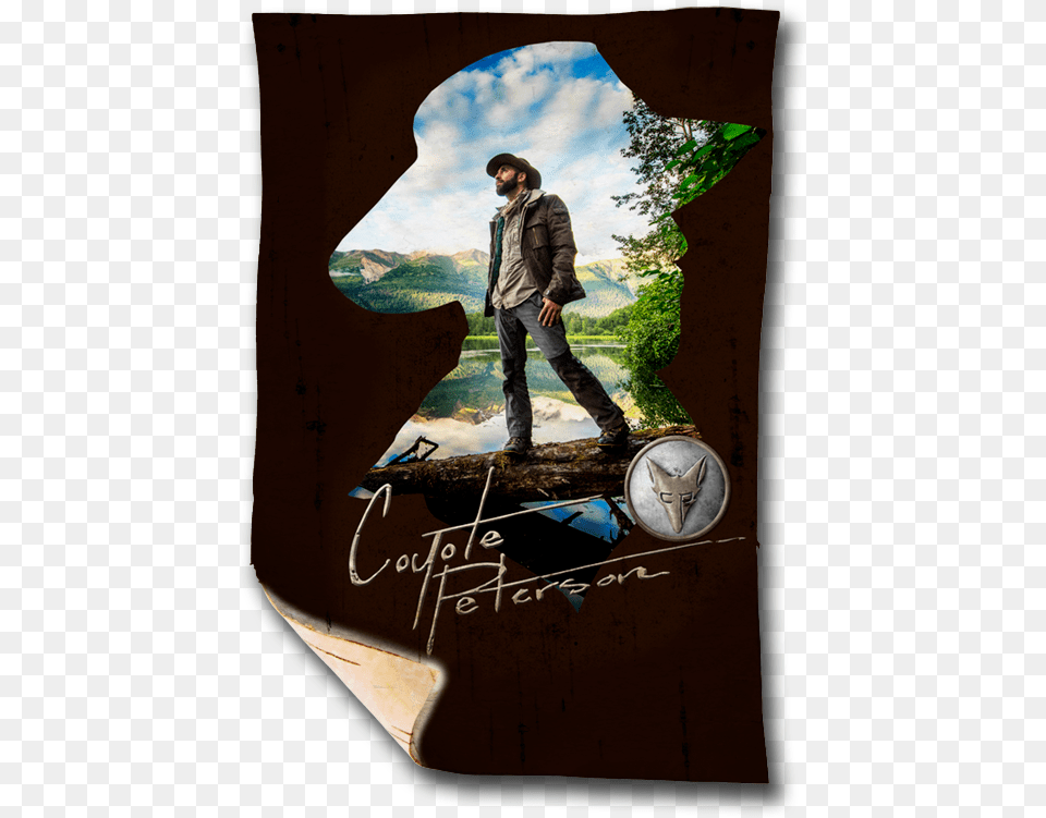 Coyote Peterson Coyote Peterson Poster Signed, Adult, Person, Pants, Man Png