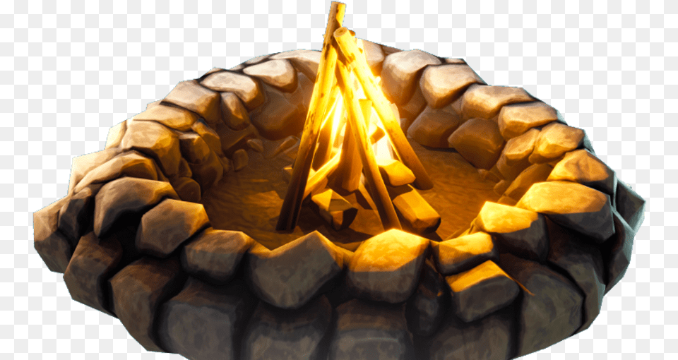 Cozy Campfire Fortnite, Fire, Flame, Bonfire Free Png Download