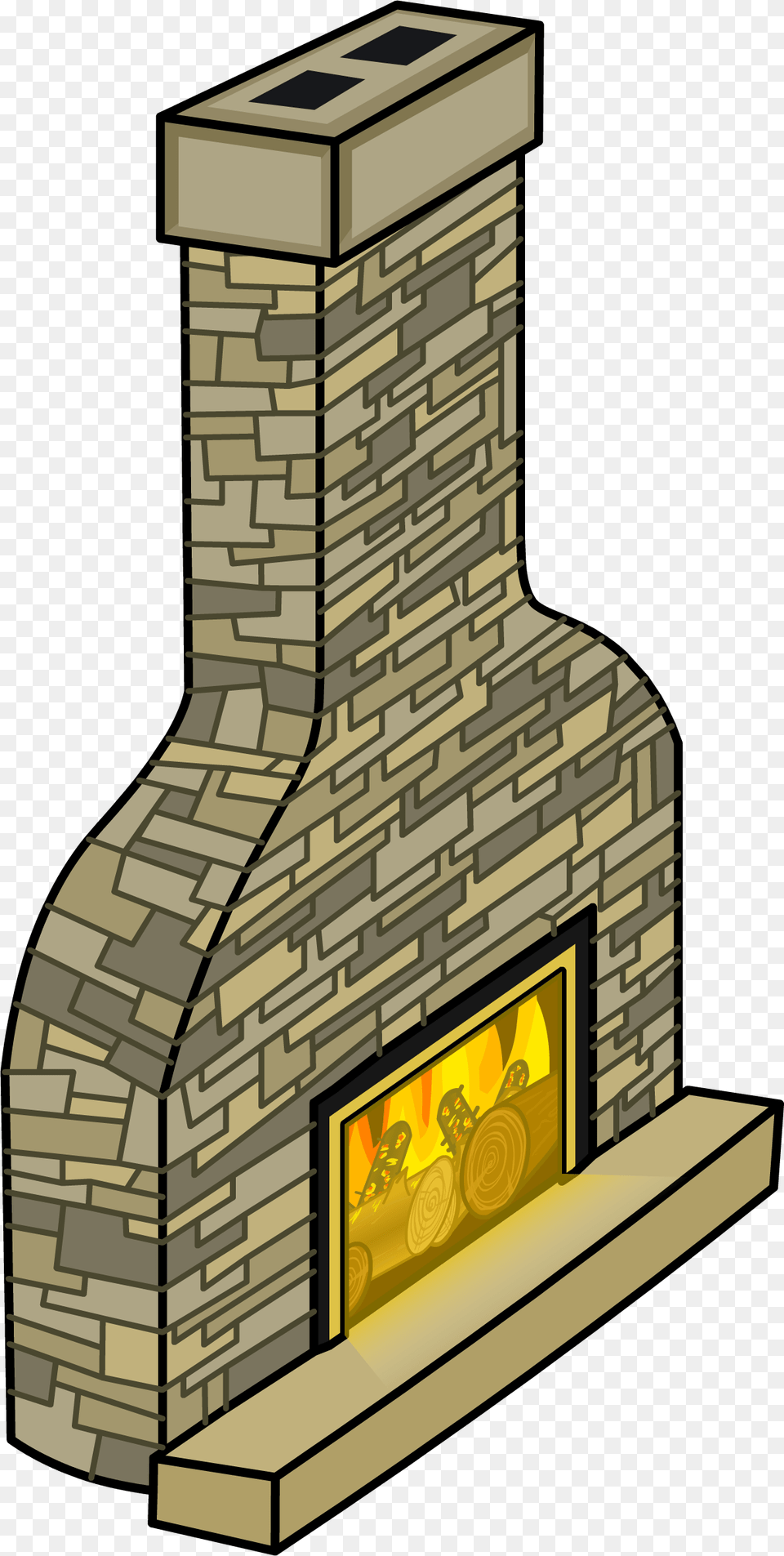 Cozy Fireplace Sprite Hearth, Indoors, Brick, Dynamite, Weapon Free Transparent Png
