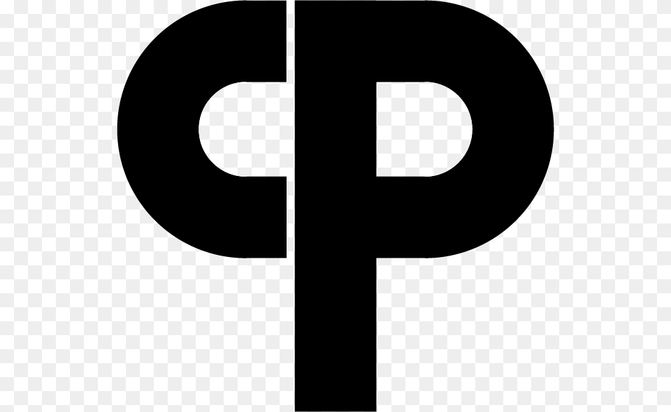 Cp Logo Cp Logo Black Amp White, Lighting, Astronomy, Moon, Nature Free Png