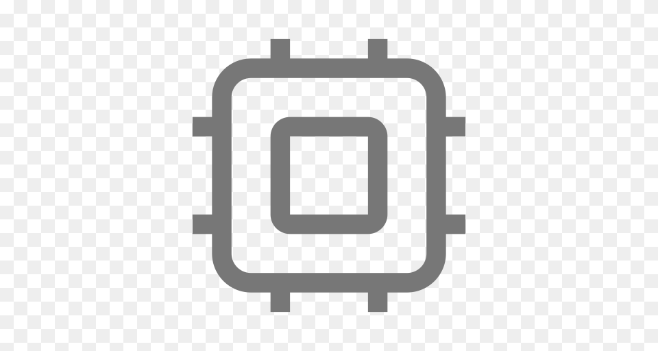 Cpu Alarm Cpu Microchip Icon With And Vector Format For Free, Electronics, Hardware, Computer Hardware, Device Png Image