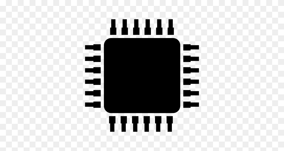 Cpu Device Gadget Icon With And Vector Format For, Gray Free Transparent Png