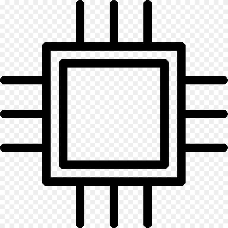 Cpu Processor Chip Comments Cpu Icon, Electronics, Screen, Hardware, Computer Hardware Free Transparent Png