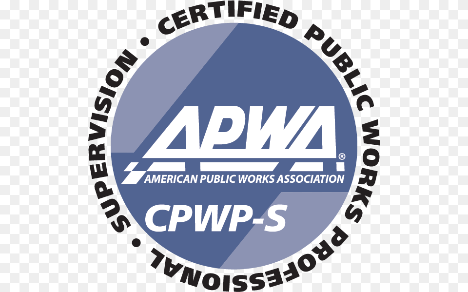 Cpwp S American Public Work Association, Logo, Badge, Symbol, Disk Png