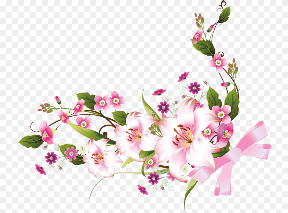 Cqoq Ez Flower Frame Bar One Stroke Painting Decoupage Bingkai Undangan Pernikahan Bunga Sakura, Art, Floral Design, Flower Arrangement, Flower Bouquet Free Png