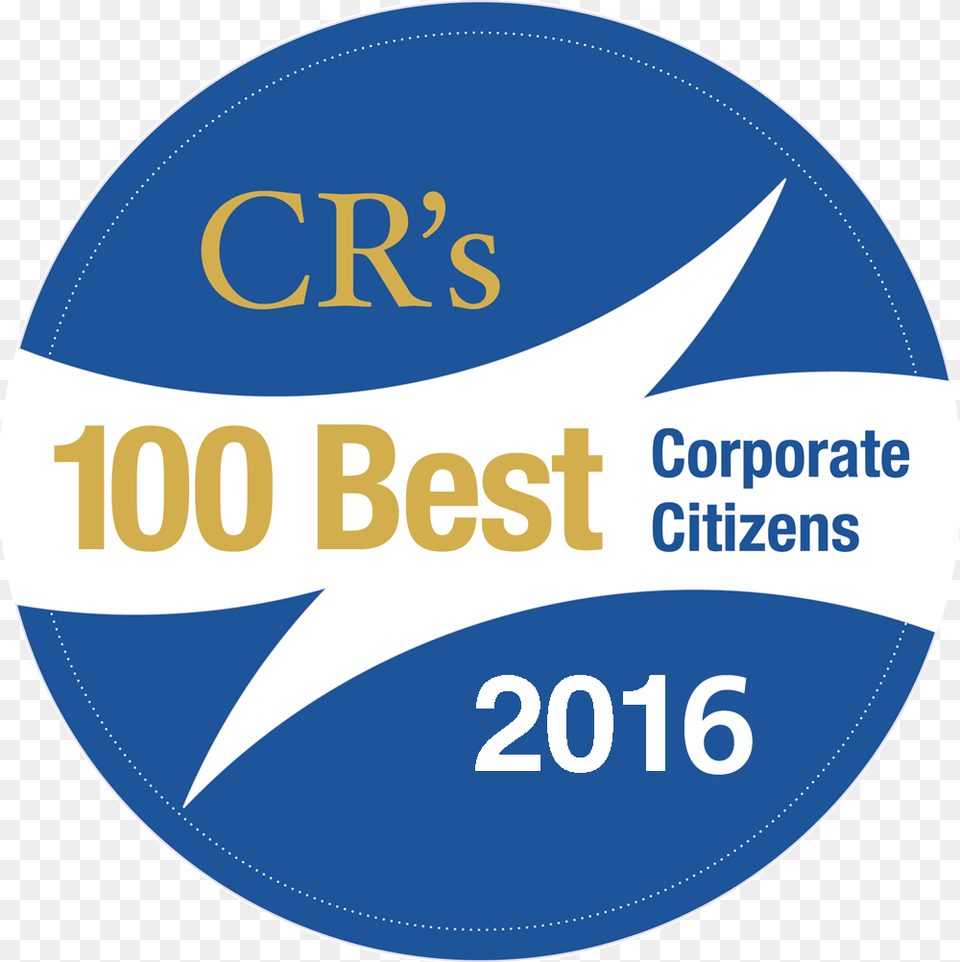 Cr Magazine39s 100 Best Corporate Citizens, Logo, Badge, Symbol, Disk Free Png Download