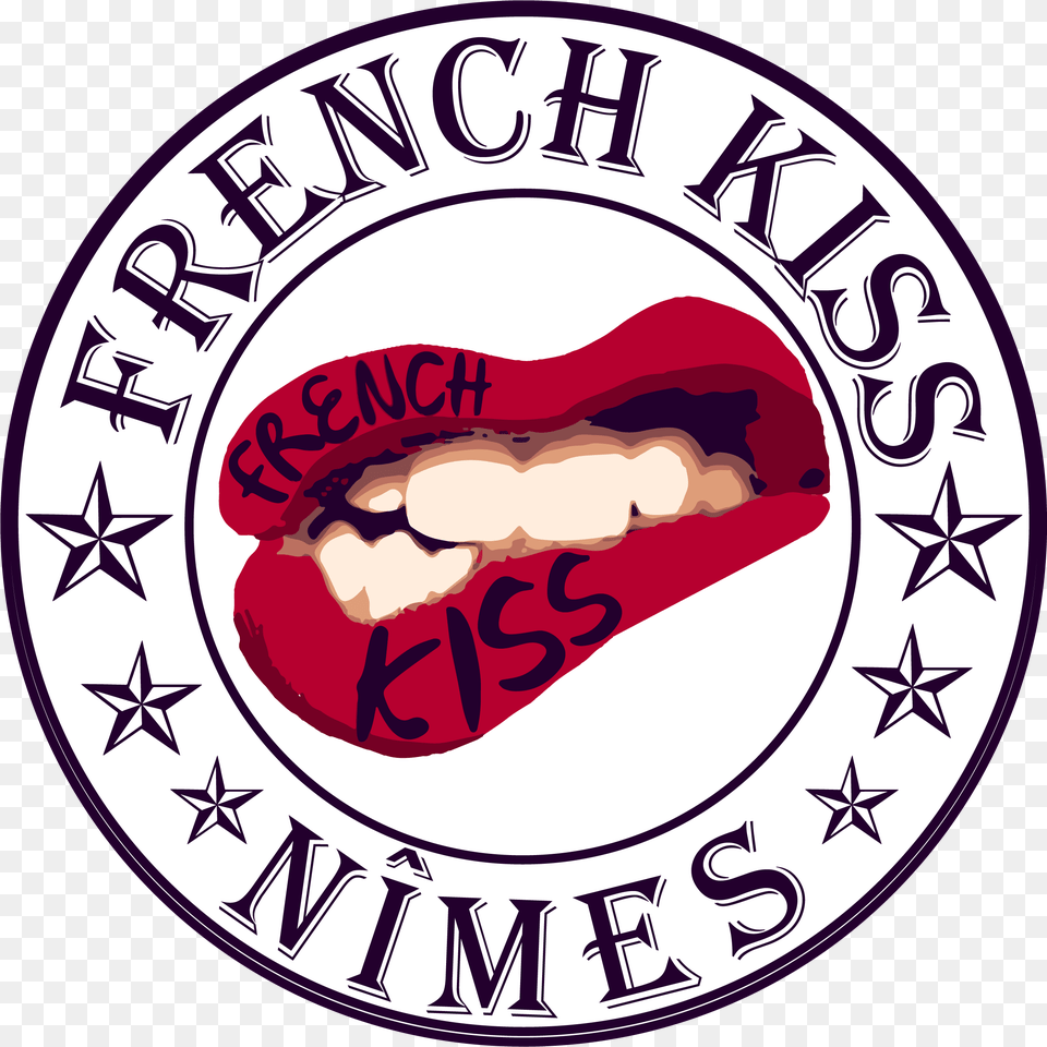 Cra Du Logo French Kiss Nmes Association Vnementiel Brandy Melville Tumblr Stickers, Person Free Png