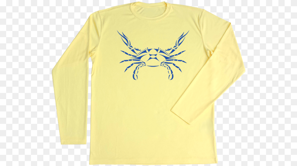 Crab, Clothing, Long Sleeve, Sleeve, T-shirt Free Png