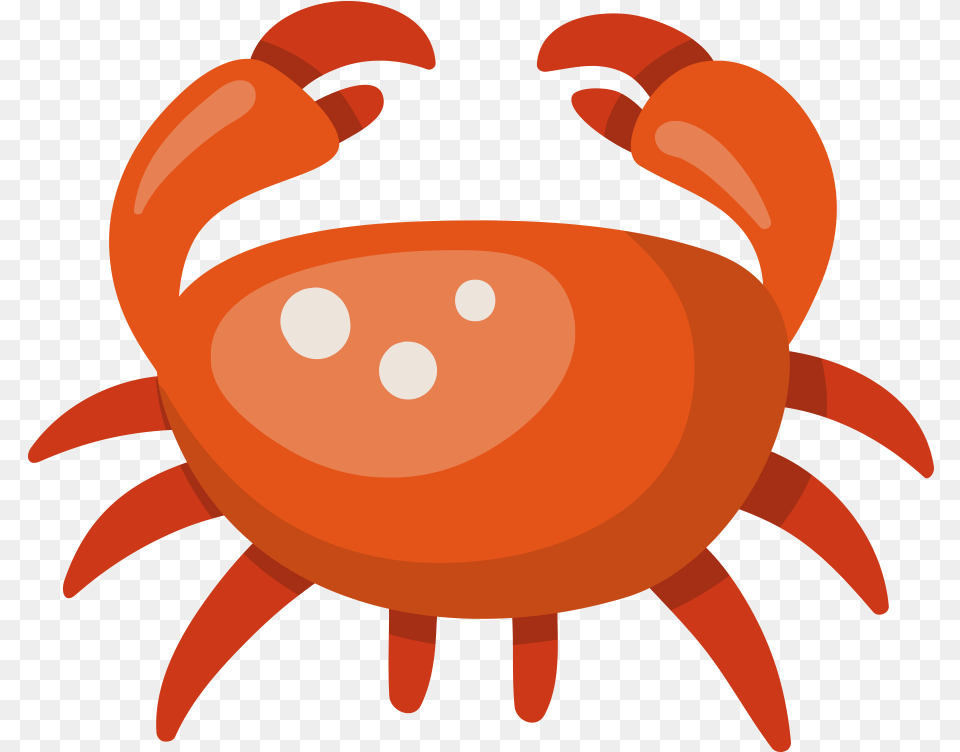 Crab Cartoon Clip Art Cartoon Crab, Food, Seafood, Animal, Invertebrate Free Png Download