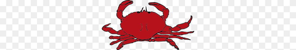 Crab Clip Art, Animal, Food, Invertebrate, Sea Life Png Image