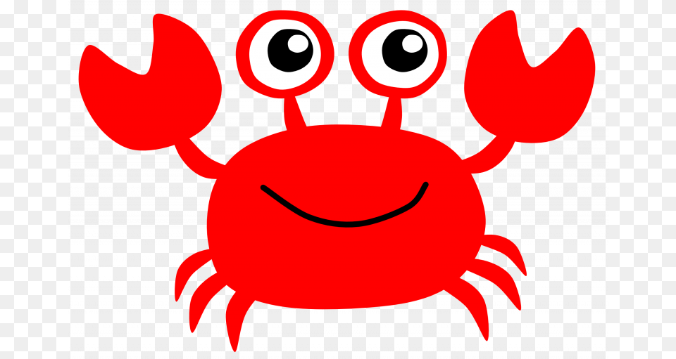 Crab Clipart, Food, Seafood, Animal, Invertebrate Png Image