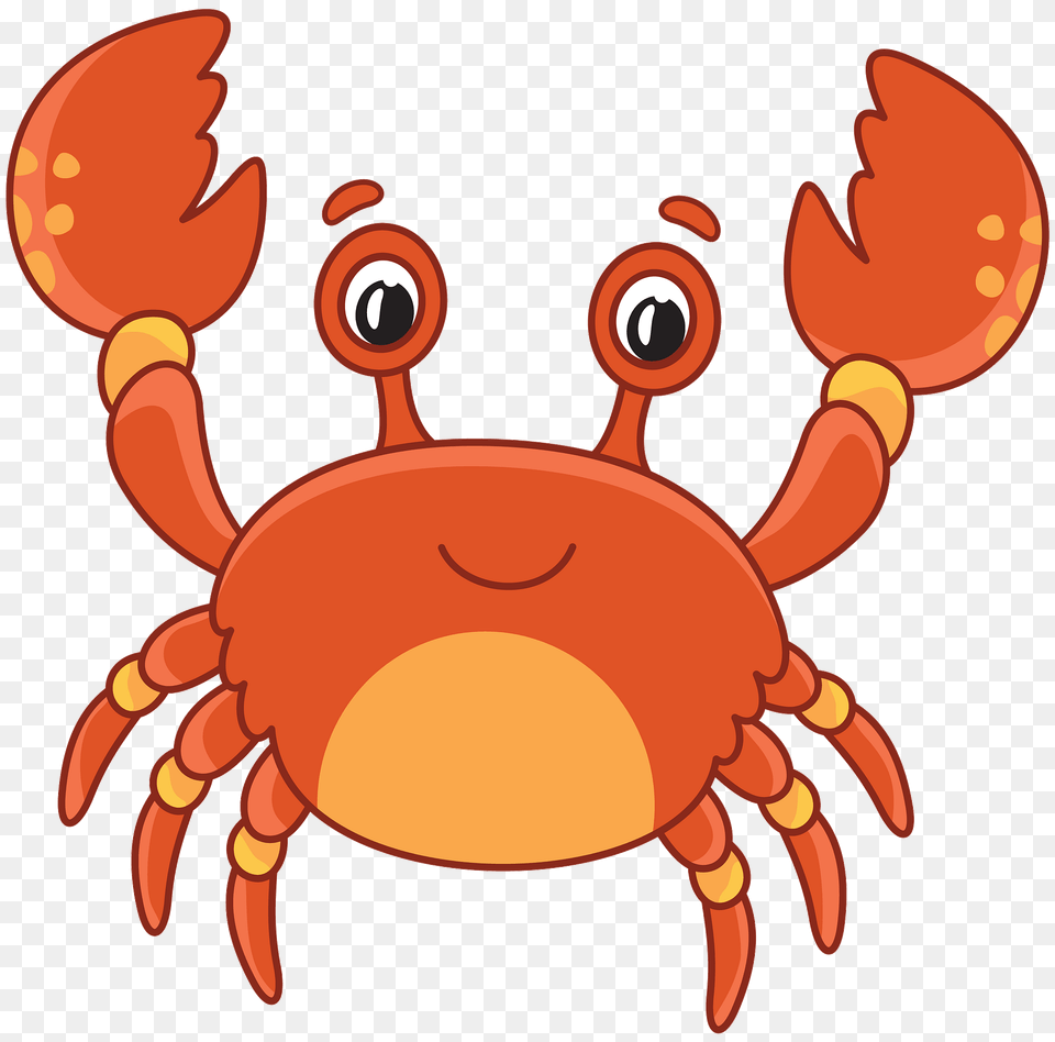 Crab Clipart, Food, Seafood, Animal, Invertebrate Free Transparent Png