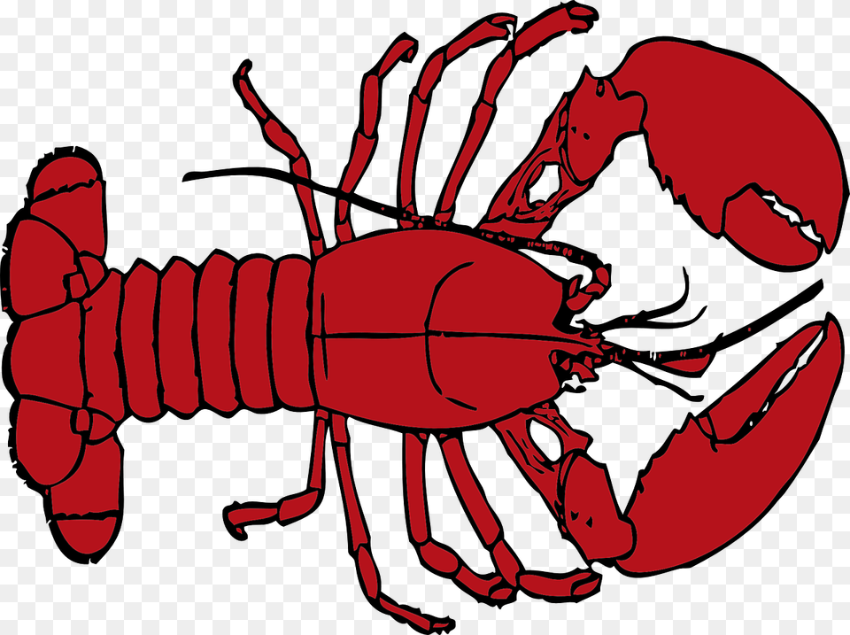 Crab Clipart Lobster Lobster Clipart, Animal, Food, Invertebrate, Sea Life Free Png