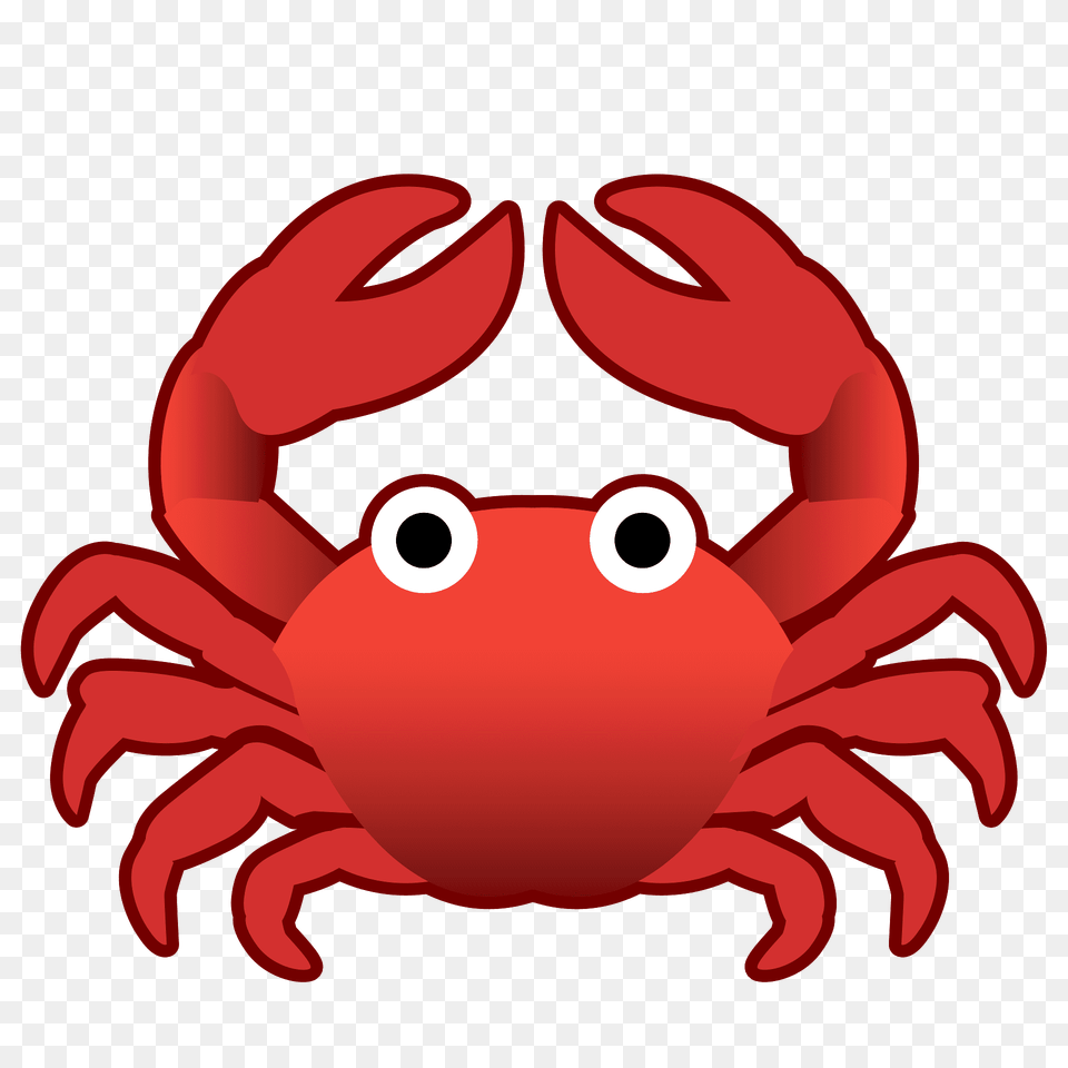 Crab Emoji Clipart, Food, Seafood, Animal, Sea Life Free Transparent Png
