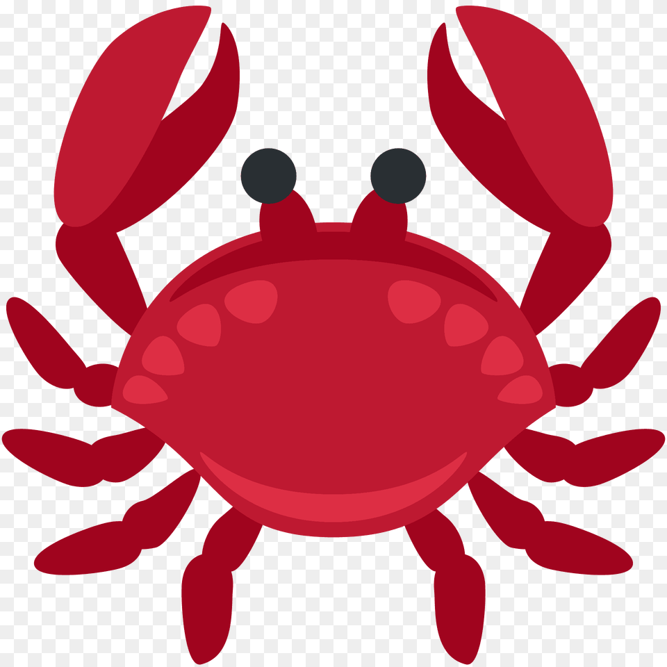 Crab Emoji Clipart, Animal, Seafood, Food, Invertebrate Free Transparent Png
