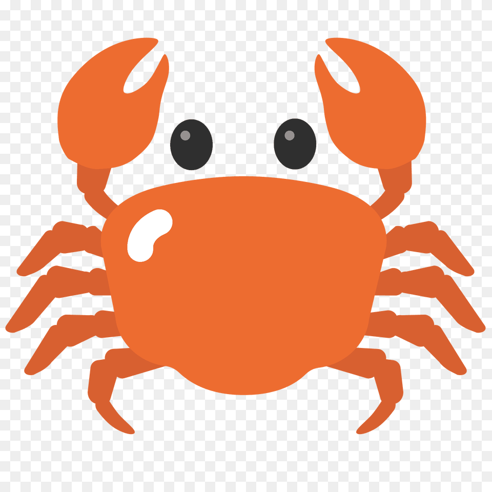 Crab Emoji Clipart, Food, Seafood, Animal, Invertebrate Free Png Download