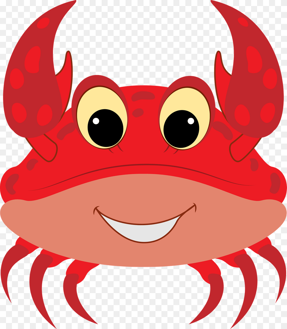 Crab Face Clipart, Animal, Fish, Sea Life, Shark Free Png Download