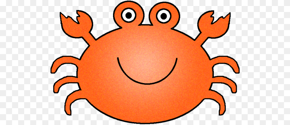 Crab Graphics By Ruth Ocean Orange Jellyfish Clipart, Animal, Food, Invertebrate, Sea Life Free Png Download