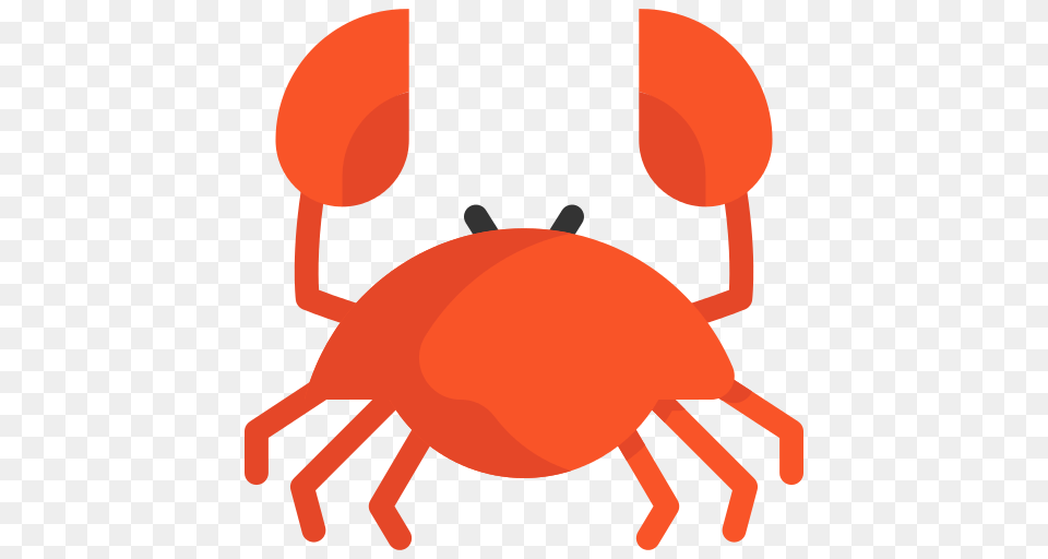 Crab Icon, Food, Seafood, Animal, Sea Life Free Png